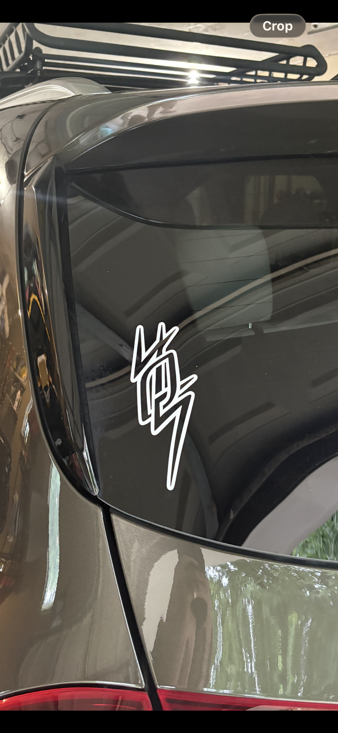 The 405 Bolt Decal - White