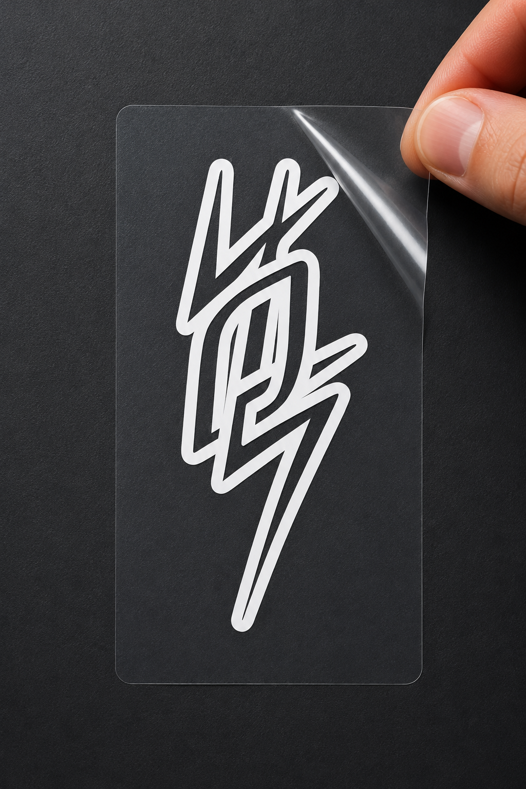 The 405 Bolt Decal - White