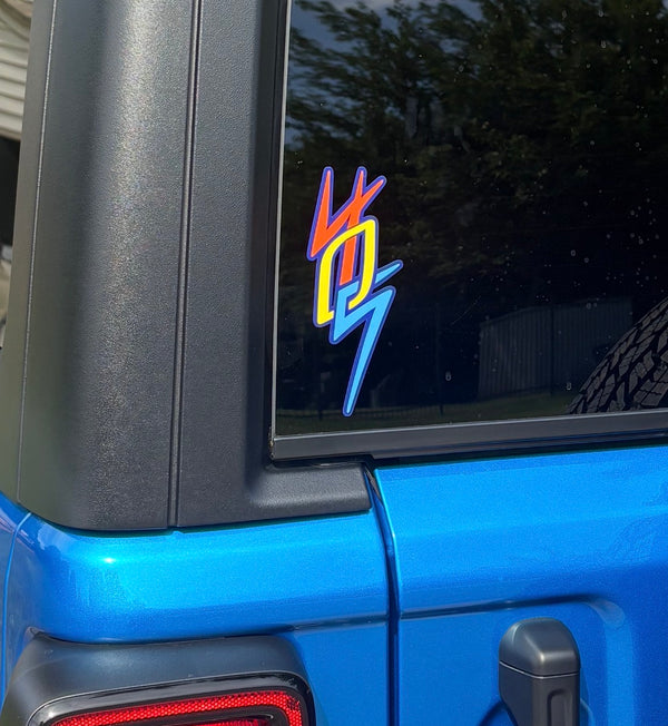 The 405 Bolt Decal - Multi-Color
