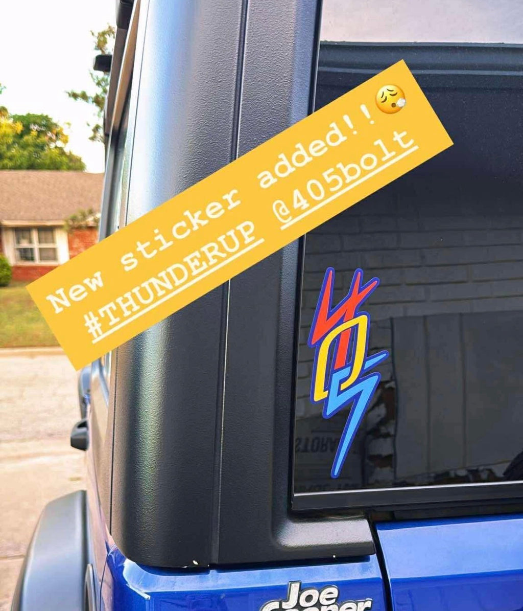 The 405 Bolt Decal - Multi-Color