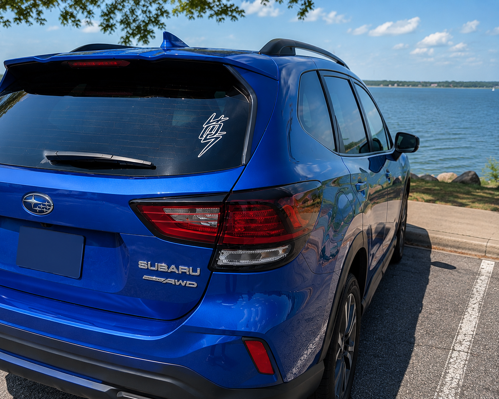 The 405 Bolt Decal - White