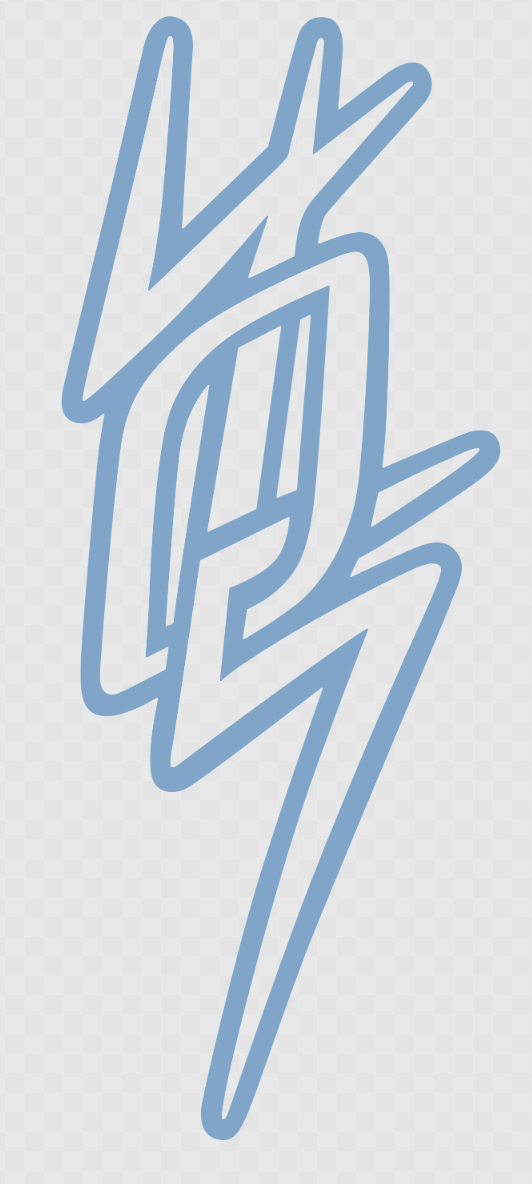 405 Bolt Decal - Custom Blue